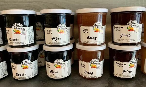 CONFITURE DU CLIMONT 350g