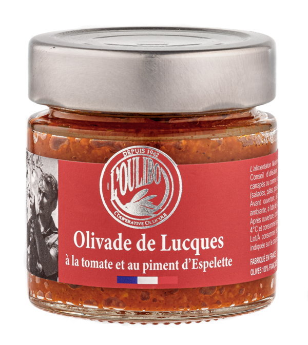 OLIVADE DE LUCQUES TOMATES ET PIMENT D'ESPELETTE