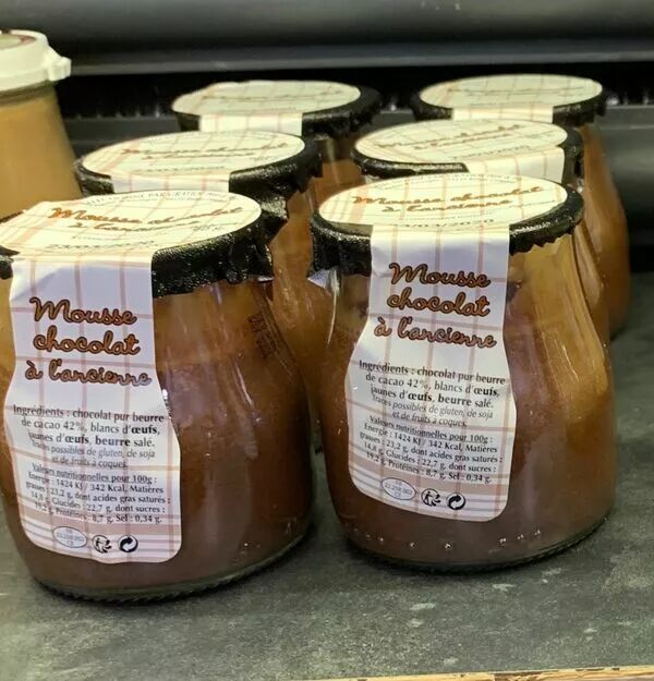 MOUSSE AU CHOCOLAT MARIE MORIN