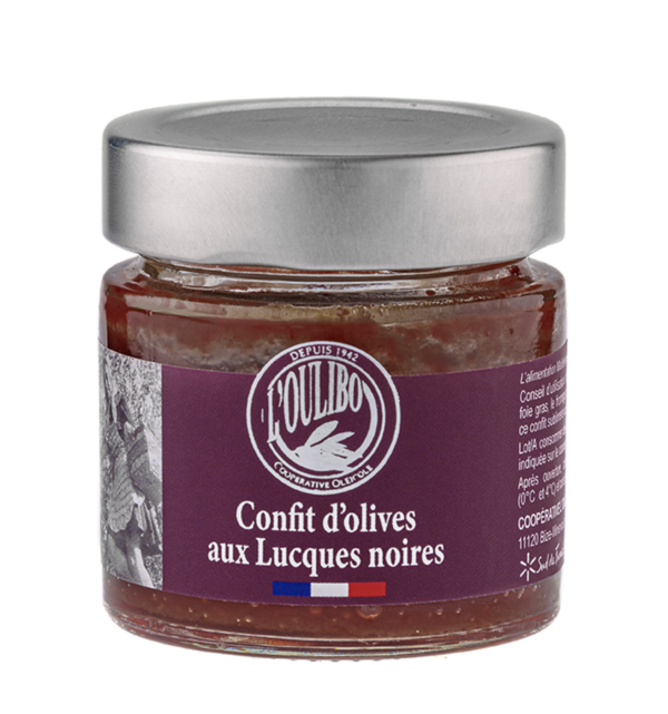 CONFIT D'OLIVES AU LUCQUES NOIRES